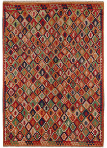 Multi Colored Baluchi 4' 1 x 5' 8 - SKU 64102