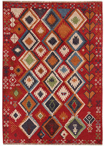 Firebrick Baluchi 4' x 5' 9 - No. 64109