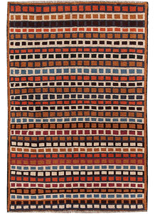Multi Colored Baluchi 3' 10 x 5' 8 - SKU 64119