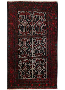Multi Colored Baluchi 4' x 7' - No. 64132