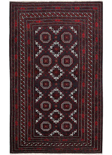 Multi Colored Baluchi 4' x 6' 7 - No. 64153