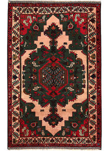 Multi Colored Baluchi 4' 2 x 6' 6 - No. 64155