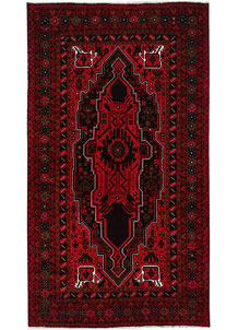 Firebrick Baluchi 3' 11 x 7' - No. 64165