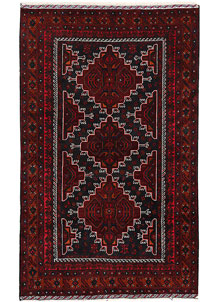 Multi Colored Baluchi 4' 1 x 6' 9 - No. 64166