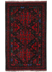 Dark Blue Baluchi 3' 9 x 6' 3 - No. 64167