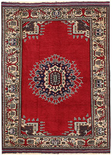 Firebrick Baluchi 4' 6 x 6' 2 - No. 64187
