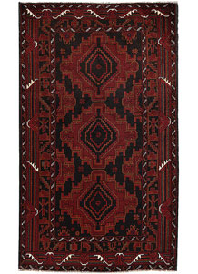 Black Baluchi 3' 11 x 6' 7 - No. 64201