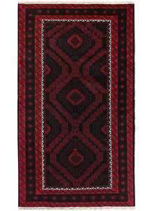 Black Baluchi 3' 5 x 6' 2 - SKU 64259