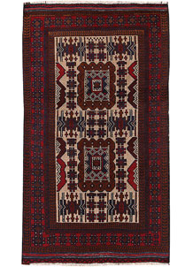 Tan Baluchi 3' 5 x 6' - SKU 64260