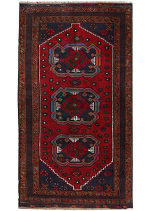 Multi Colored Baluchi 3' 5 x 6' 2 - No. 64294