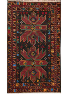 Slate Grey Baluchi 3' 7 x 6' - SKU 64310