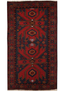 Light Slate Grey Baluchi 3' 7 x 6' 6 - No. 64327