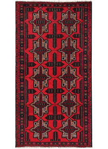 Firebrick Baluchi 3' 4 x 6' 4 - SKU 64348
