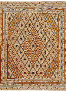 Blanched Almond Mashwani 4' x 4' 7 - No. 64381