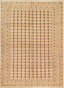 Peach Puff Mashwani 6' 8 x 9' 2 - No. 64419