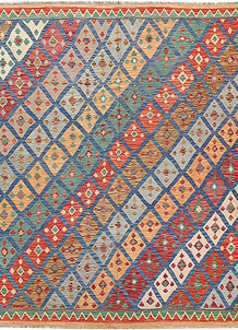Multi Colored Kilim 7' 1 x 7' 10 - SKU 64437
