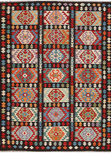 Multi Colored Kilim 6' 8 x 8' 2 - SKU 64450