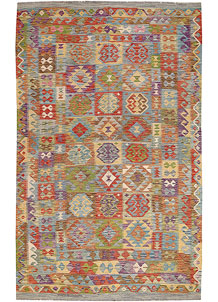 Multi Colored Kilim 6' 5 x 10' 3 - SKU 64467