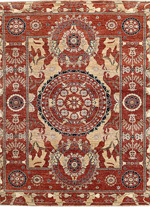 Saddle Brown Ziegler 8' 1 x 9' 9 - No. 64775