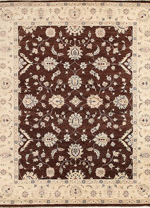 Saddle Brown Ziegler 8' x 9' 11 - No. 64797