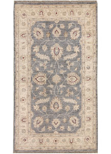 Light Slate Grey Oushak 2' 9 x 4' 11 - No. 64823