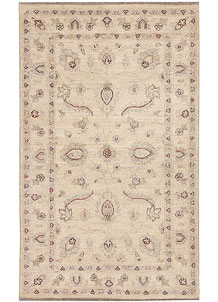 Blanched Almond Oushak 2' 11 x 4' 10 - No. 64849