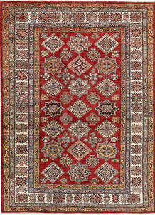 Firebrick Kazak 4' 9 x 6' 7 - No. 64941