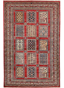 Firebrick Kazak 5' 4 x 8' 1 - No. 64949