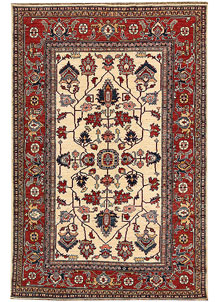 Cornsilk Kazak 5' 9 x 8' 9 - No. 65016