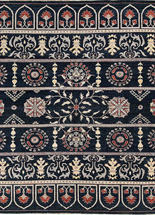 Midnight Blue Oushak 9' 1 x 11' 3 - SKU 65043