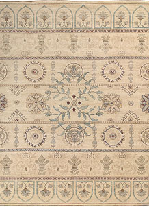 Blanched Almond Oushak 8' 10 x 11' 7 - No. 65061