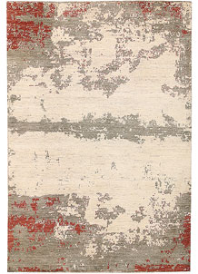 Blanched Almond Abstract 6' 6 x 9' 7 - No. 65102