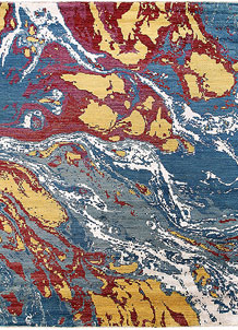 Multi Colored Abstract 8' x 9' 11 - SKU 65140