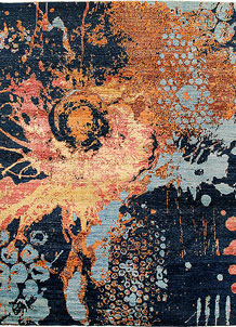 Multi Colored Abstract 9' x 11' 10 - SKU 65199