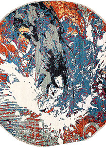 Multi Colored Abstract 8' 1 x 8' 1 - SKU 65222