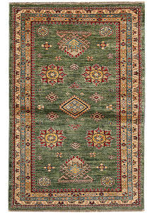 Olivedrab Kazak 2' 11 x 4' 9 - No. 65233