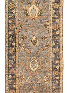 Dark Grey Oushak 2' 5 x 9' 10 - No. 65432