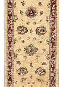 Blanched Almond Oushak 2' 9 x 12' 7 - No. 65440