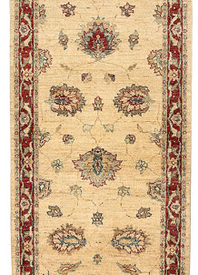 Blanched Almond Oushak 2' 7 x 12' 10 - No. 65442