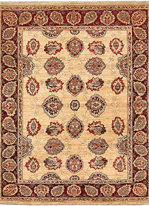 Navajo White Oushak 6' 2 x 7' 9 - SKU 65539