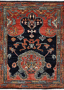 Midnight Blue Ziegler 3' 1 x 3' 11 - No. 65604