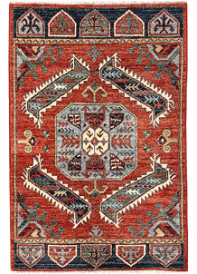 Orange Red Oushak 2' 11 x 3' 11 - No. 65609