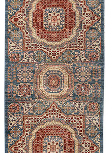 Steel Blue Mamluk 2' 9 x 9' 11 - SKU 65635