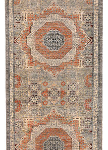 Grey Mamluk 2' 7 x 9' 10 - SKU 65641