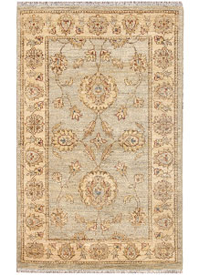 Antique White Oushak 2' 6 x 3' 11 - No. 65654