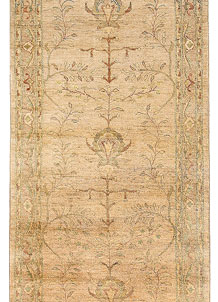 Tan Oushak 2' 7 x 7' 10 - No. 65687