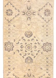 Blanched Almond Ikat 2' 7 x 10' - SKU 65690