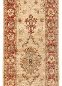 Navajo White Oushak 2' 4 x 7' 1 - No. 65691
