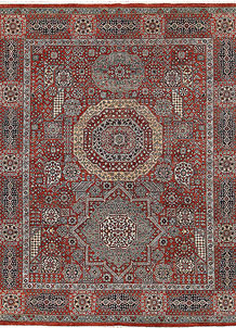 Firebrick Mamluk 8' x 9' 9 - No. 65784