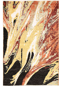Multi Colored Abstract 4' 1 x 6' 2 - No. 66228